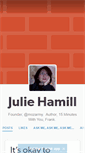 Mobile Screenshot of juliehamill.com